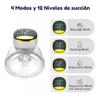 Extractor de leche manos libres