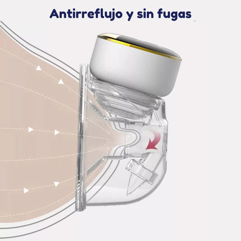 Extractor de leche manos libres