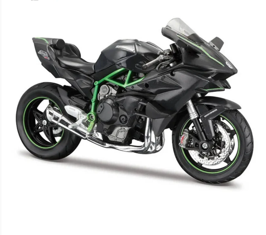 Kawasaki Ninja H2R con motor 1:12