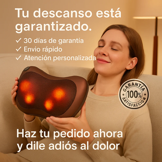 Almohada Masajeadora Con Infrarrojo